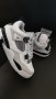 Чисто Нови Оригинални Обувки Кецове Nike Air Jordan Retro 4 Military Black White Panda размер 44 , снимка 2