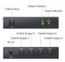 1X4 SPDIF TOSLINK Оптичен Сплитер за Цифрово Оптично Аудио 1 х Вход 4х Изхода LPCM 2.0 DTS Dolby-AC3, снимка 1 - Аудиосистеми - 41469966