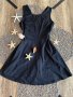 Черна ежедневна рокля, снимка 1 - Рокли - 41244923