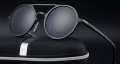 2 цвята Дизайнерски ретро метални слънчеви очила Steampunk Unisex 2023, снимка 4