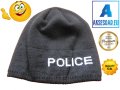 Зимна шапка с бродирана 3D емблема лого на кола BMW M-power Mercedes Volkswagen POLICE БМВ М-пауър М, снимка 3