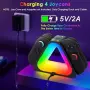 Зарядна станция 4 в 1 за Switch 2 с RGB осветление, снимка 6