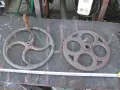 чугунено колело , снимка 1