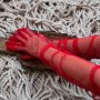 Червени тюлени ръкавици 8516, снимка 1 - Ръкавици - 41250017