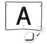 Сгъваема "a" табела – A K02, снимка 1