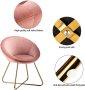 Висококачествени трапезни столове NUREMBERG-PINK-2PCS, снимка 5