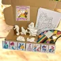 Комплект керамични фигурки с бои за оцветяване, снимка 6