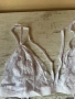 Ново бяло дантелено бюстие с ленти под гърдите с регулиращи се презрамки S , M , L , XL размери 🤍🤍, снимка 2