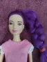 Mattrl Barbie Dreamtopia с дълга виолетова коса, снимка 6