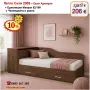 Легло с чекмеджета и ракла Сити 2005 с матрак 82/190 с 10%Промоция до 24.08.26, снимка 6