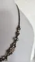 Старинно масивно колие от метал и камъни, снимка 3