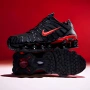 Nike Shox TL Мъжки Маратонки С Кутия👟Мъжки Спортни Обувки Черно и Червено Код S411, снимка 1