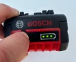 BOSCH GBA 18V 3.0Ah - Акумулаторна батерия 18V 3.0Ah с индикатор, снимка 4