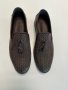 Мъжки Обувки от Естествена Кожа - Бордо, снимка 2