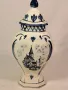 холандски порцеланов буркан Delft  6/1, снимка 1