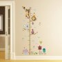 Метър за деца за врата , стена , декорация а детска стая стикери с животни декорация за момче момиче