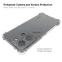 ENKAY HAT PRINCE за vivo Y36 4G / Y36 5G Прозрачен TPU Калъф и Скрийн Протектор, снимка 3