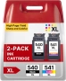 Мастилени касети PG540XL/CL541XL за принтери Canon PIXMA, 2 броя, снимка 1
