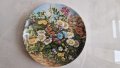 Furstenberg– Пъстра порцеланова чиния за стена. Отлична!, снимка 1 - Чинии - 44406571