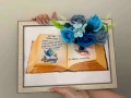 Букет сапунени рози в рамка, 3D  книга,3Д рамка с послание, снимка 2