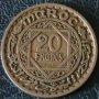 20 франка 1947, Мароко, снимка 1 - Нумизматика и бонистика - 34295639