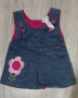  Бебешка нова дънкова рокличка от Англия!, снимка 1 - Бебешки рокли - 44595760