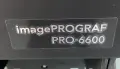 Canon imagePROGRAF PRO-6600 – 60" професионален широкоформатен плотер фото принтер – ЗА РЕМОНТ, снимка 2