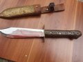 Стар Български ръчно кован ловен туристически нож, снимка 2