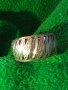 СТИЛЕН СРЕБЪРЕН АРТ ПРЪСТЕН СРЕБРО 925 АЖУРНА РЪЧНА МАЙСТОРСКА ИЗРАБОТКА 32639, снимка 11