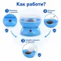 Електрическа машина за захарен памук 450W с предпазен капак, лъжичка и 10 пръчици, снимка 7