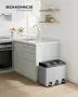Кошче за боклук SONGMICS 3 x 8 литра 3 отделения , снимка 2
