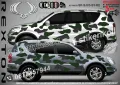 SsangYong Kyron SK-SJV3-SY-KY Кaмуфлаж Офроуд Джип Пикап Лодка Camouflage Off-Road стикери, снимка 3