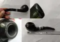 Лула Savinelli 1876 Sillem's със сребърен пръстен 925, снимка 7