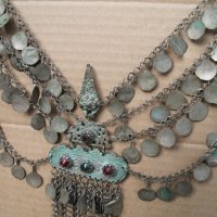 Стар сребърен накит, снимка 4 - Антикварни и старинни предмети - 44403691