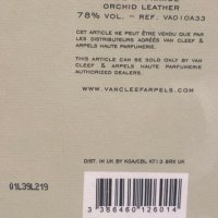 VAN CLEEF & ARPELS  ORCHID LEATHER Extraordinaire Collection, снимка 2 - Унисекс парфюми - 35601824