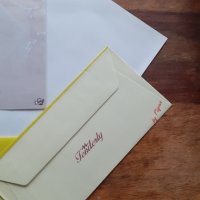 плик и лист за писмо луксозен комплект цветни Пиня Италия Pigna Italy, снимка 8 - Ученически пособия, канцеларски материали - 39194382