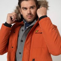 Мъжко зимно яке Lyle Scott - размер XXL, снимка 11 - Якета - 33917451