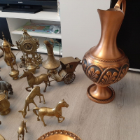 колекция от бронзови и медни предмети, снимка 6 - Антикварни и старинни предмети - 36483769
