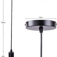 Нов метален осветител за крушка E27 държач за лампа Таванна роза Фасонка, снимка 2 - Други - 39366926