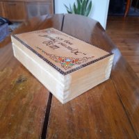 Стара дървена кутия,несесер ШЗО Христо Ботев, снимка 3 - Други ценни предмети - 39376306