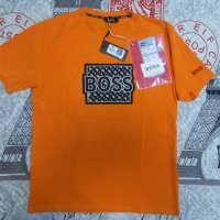 Hugo Boss - тениска размер Л, снимка 4 - Тениски - 40171778