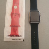 Продавам apple watch gen1 38mm steel, снимка 3 - Смарт часовници - 42446536
