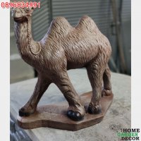Градинска фигура камила от бетон, снимка 5 - Градински мебели, декорация  - 38963023