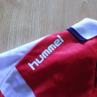 футболна тениска denmark hummel vintage екип оригинална спорт мъжка M, снимка 4 - Спортни дрехи, екипи - 42249637