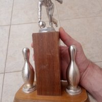 Трофей от турнир по боулинг, снимка 1 - Антикварни и старинни предмети - 41164673
