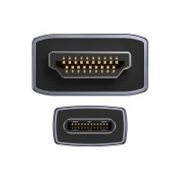 Кабел USB Type C - HDMI 2.0 4K 60Hz 1m Baseus WKGQ010001 Черен Cable USB Type-C to HDMI , снимка 3 - Кабели и адаптери - 38623450