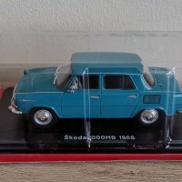 Skoda 1000Mb 1969 Hachette 1:24, снимка 1 - Колекции - 41025304