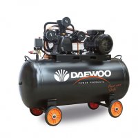 Електрически бутален ремъчен компресор DAEWOO DAAC 250 V TYPE/ 4HP/3,0KW, 250l, 8 bar/, снимка 1 - Други машини и части - 34106883