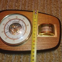 Барометър и термометър , снимка 15 - Антикварни и старинни предмети - 35871062