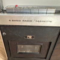 SANYO радио касетофон Made in Japan от около  1967 г, снимка 5 - Радиокасетофони, транзистори - 40778639